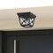 Designers Fountain Belmont 2-Light Black Outdoor Ceiling Flush Mount Light with Clear Glass Shade 34835-BK - alternate 3